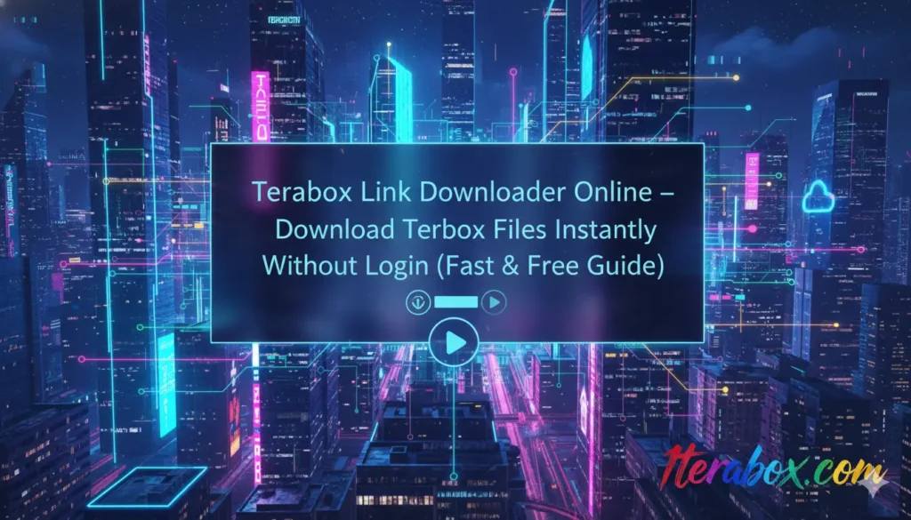 Terabox Link Downloader