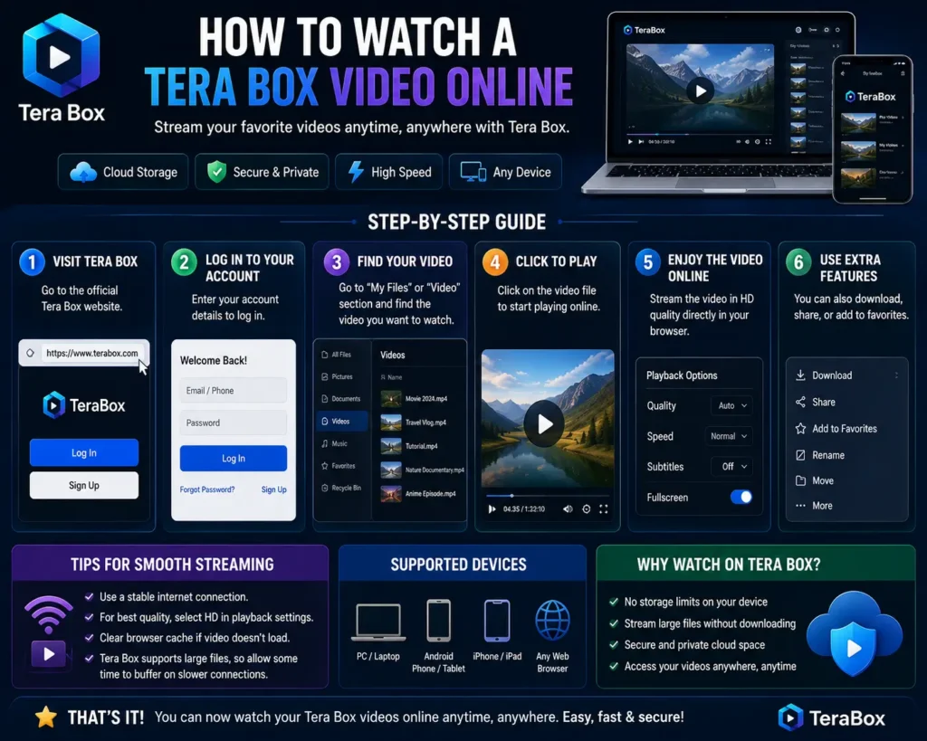 tera box video Online