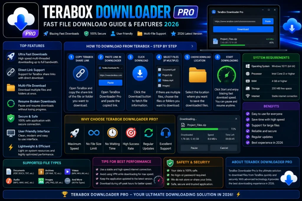 TeraBox Downloader Pro